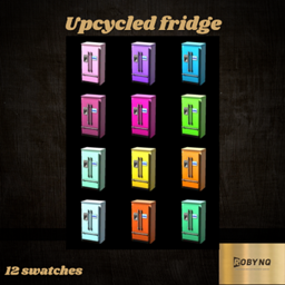 Upcycled fridge logo