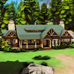 Wood Cabin logo