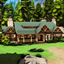 Wood Cabin logo