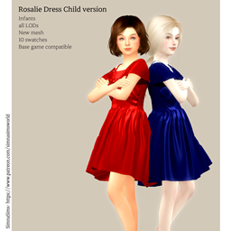 [simna] Rosalie Dress-Child version