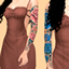 Arm Sleeve Tattoos Rose Vines  More Colors logo