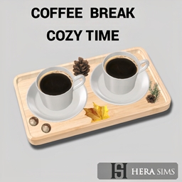Coffee break cozy time set