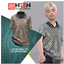 Children's Two-Layered Collared Sequin Shirt logo