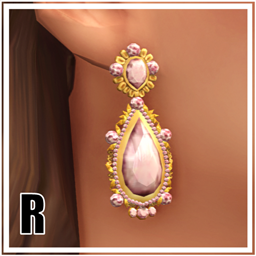 Rose in the Garden (Princess of XII) - Ambrosine Drop Earring logo