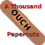 A Thousand Papercuts logo
