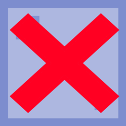 No Stained Glass Borders logo