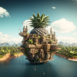 Pineapples world logo