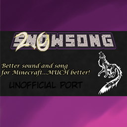 SnowSong (An unofficial Soundpack Port) logo