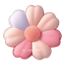 Cute Fluffy Flower Dance Rug #6 Samtuse963 logo