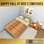 Happy fall bed set logo