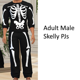Male Adult Skeleton Pajamas - Gallery - The Sims 4 Create a Sim ...