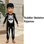 Toddler Skeleton Pajamas logo