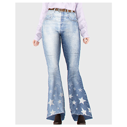 High Waist Bootcut Jeans