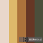 Earth tones bedroom - wall set logo