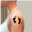 Baby Feet Tattoo logo