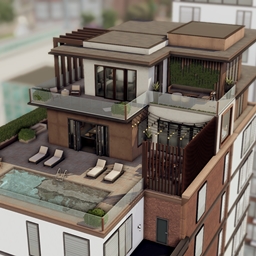 Modern Luxury penthouse