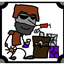 Mr Beard Man Dude's anachry logo