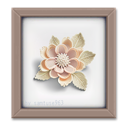 HQ Succulents Woven Decor Frame #2 Samtuse963