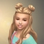 Space Buns Half Up for Girls logo
