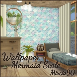 Wallpaper Mermaid Scales