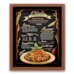 Pasta Menu Frame #1 Samtuse963