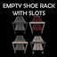 Empty Shoe Rack wtih Slots logo