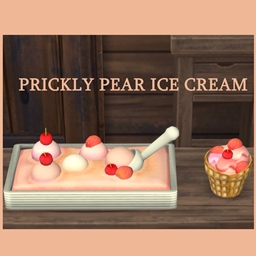 Prickly Pear Ice Cream