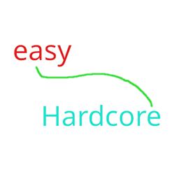 Easy hardcore -for begginers logo