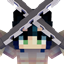 Inosuke katana from anime Demon slayer logo