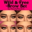 Wild & Free Brow Set - Collab with Stonedhilda logo