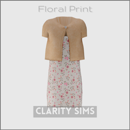 Floral Print - Dress Child
