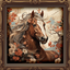 HQ Classic Vivid Horse Square Painting #2 Sellable Samtuse963 logo