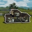 Wooden dollhouse logo