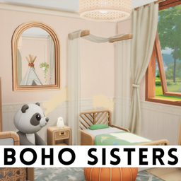 Boho Vibes Sister's Bedroom