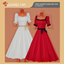 Vintage Countryside Elegance Set -Dress (Plain) logo