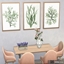 Boho coral wall prints - set logo