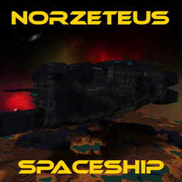 Norzeteus Spaceship logo