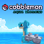Cobblemon: Aqua Diamond logo