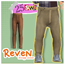 Toddlers Slim Tapered High Waisted Trousers logo