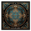 HQ Classical Ornate Square Dance Rug #1 Samtuse963 logo