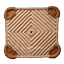 HQ Woven Rounded Square Dance Rug #3 Samtuse963 logo