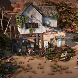 Barn with Mini-Shop (NO CC)