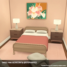 Sweet Pink Bedroom