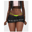 Low Rise Mini Jeans Skirt logo
