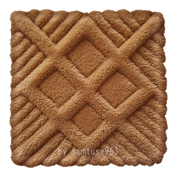 HQ Pastel Fluffy Square Dance Rug #4 Samtuse963 logo