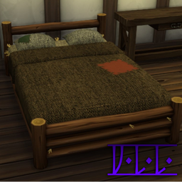 Medieval - Historical - Straw Peasant Bed