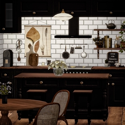 Sims4Luxury - Dark Academia (2) - Kitchen