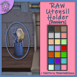 [PxC] RAW Kitchen Utencil Holder [Recolors] logo