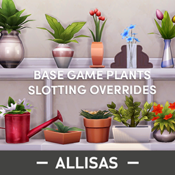 Slotting Overrides - Base Game plants on small slots project image