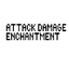 Attack damage enchantment logo